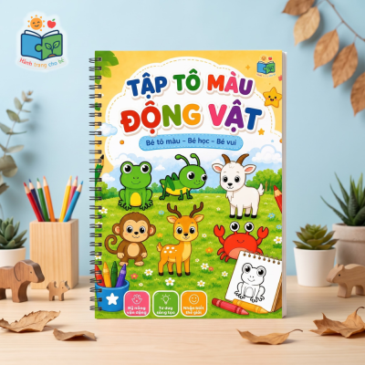 Tập tô màu động vật